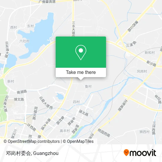 邓岗村委会 map