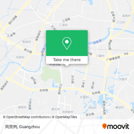 周黑鸭 map