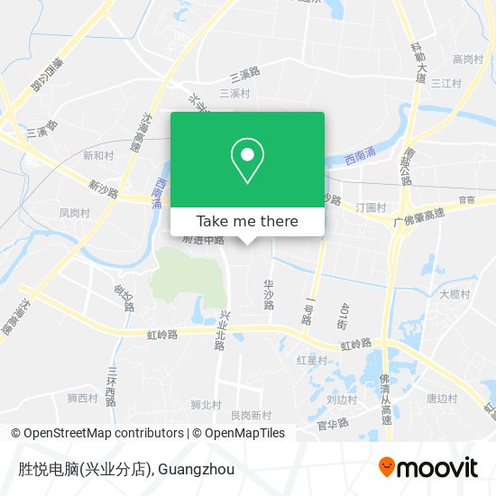 胜悦电脑(兴业分店) map