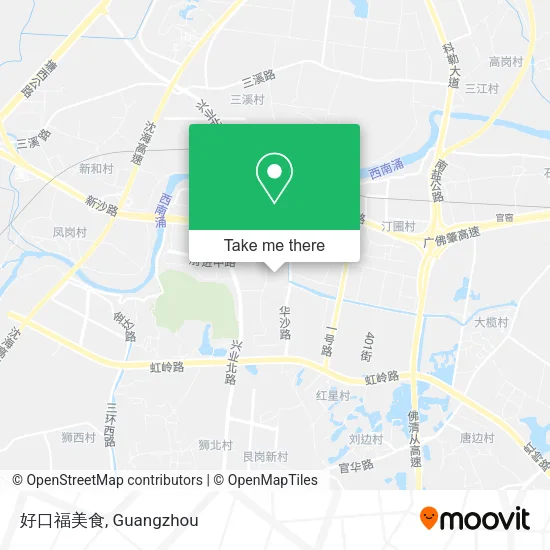好口福美食 map