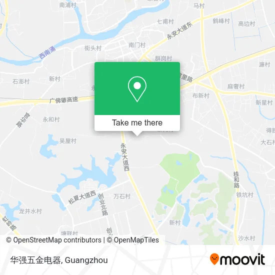 华强五金电器 map