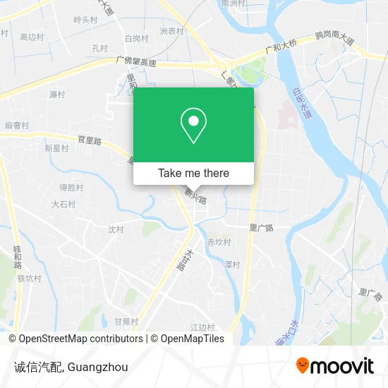诚信汽配 map
