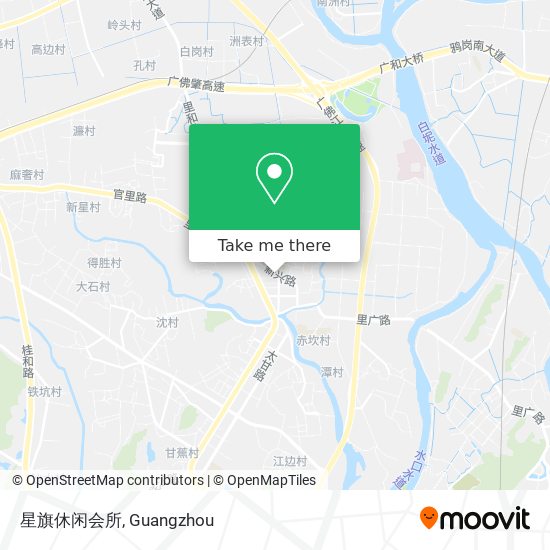 星旗休闲会所 map