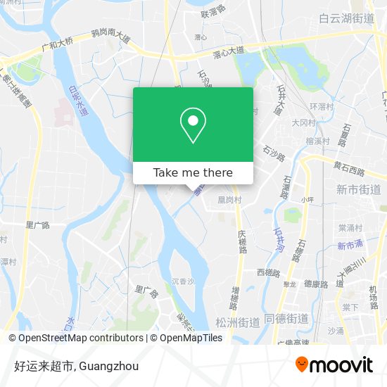 好运来超市 map