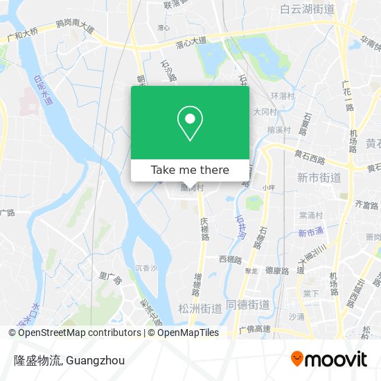 隆盛物流 map