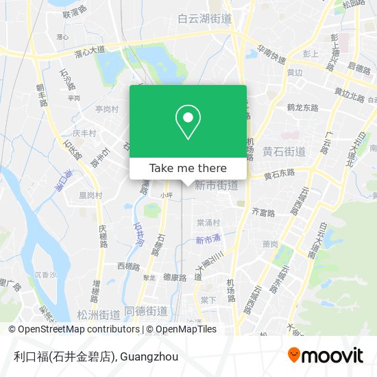 利口福(石井金碧店) map