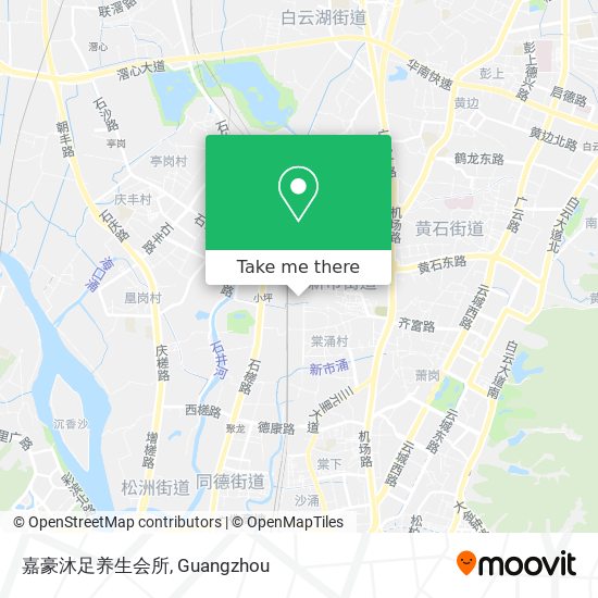 嘉豪沐足养生会所 map