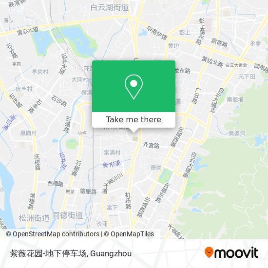 紫薇花园-地下停车场 map
