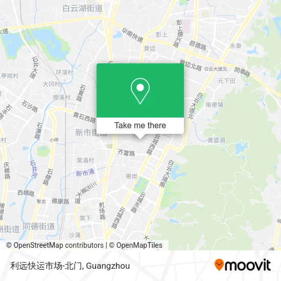 利远快运市场-北门 map