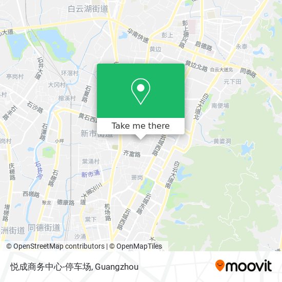 悦成商务中心-停车场 map