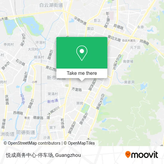 悦成商务中心-停车场 map