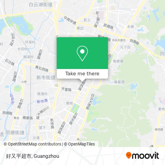 好又平超市 map