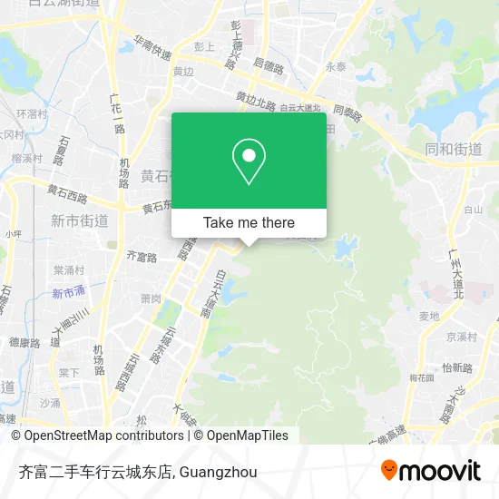 齐富二手车行云城东店 map