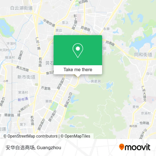 安华自选商场 map