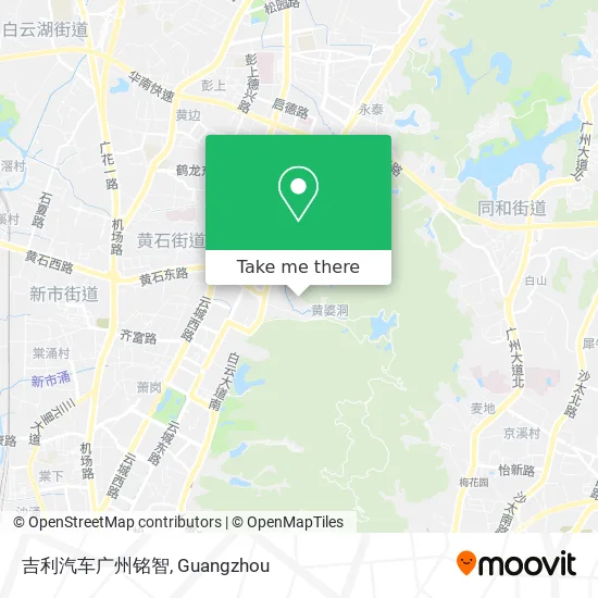 吉利汽车广州铭智 map