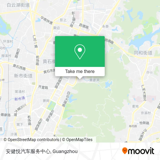 安健悦汽车服务中心 map