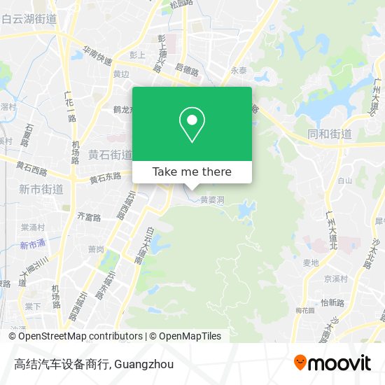 高结汽车设备商行 map