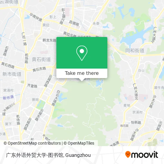 广东外语外贸大学-图书馆 map