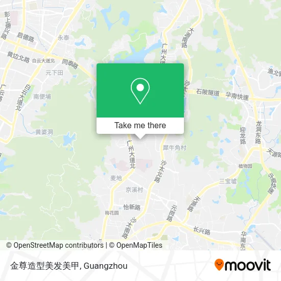 金尊造型美发美甲 map
