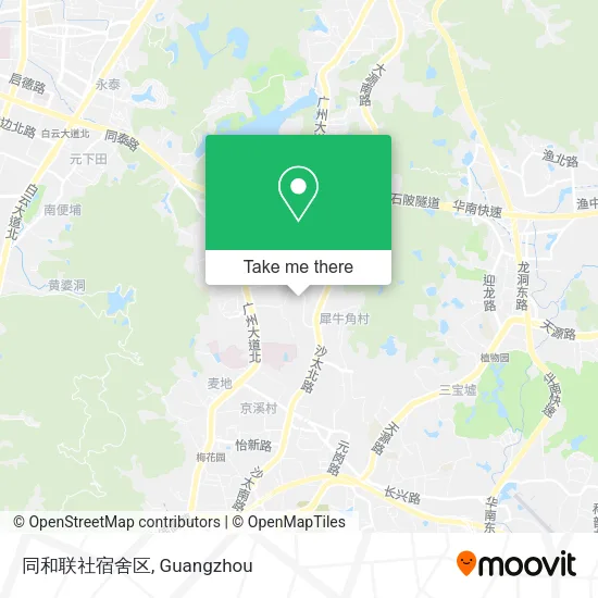 同和联社宿舍区 map