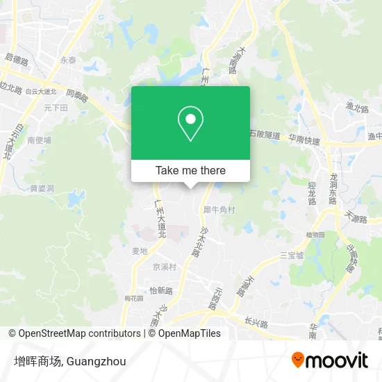 增晖商场 map
