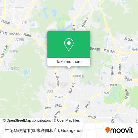 世纪华联超市(家家联同和店) map
