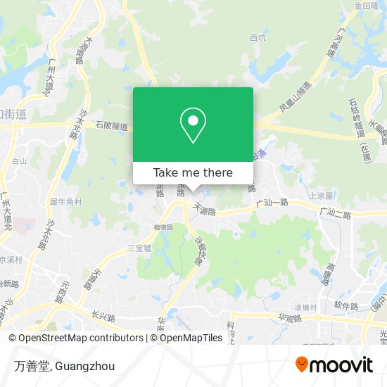万善堂 map