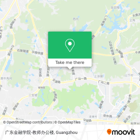 广东金融学院-教师办公楼 map