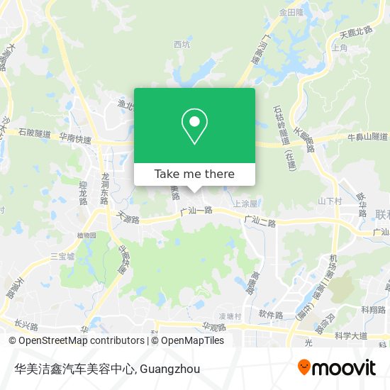 华美洁鑫汽车美容中心 map