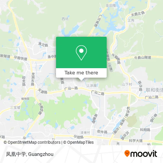 凤凰中学 map