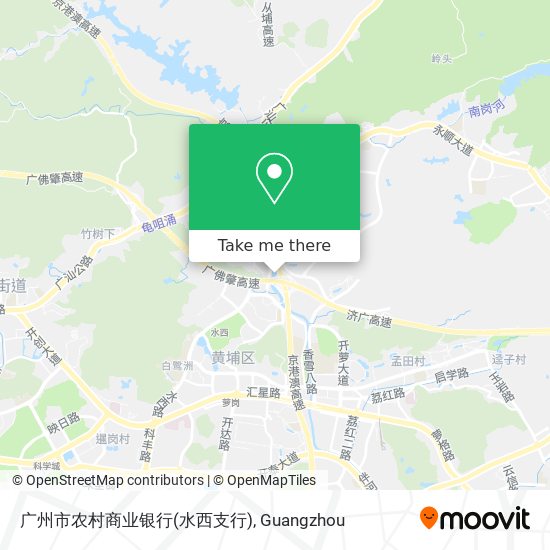 广州市农村商业银行(水西支行) map