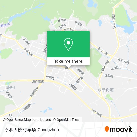 永和大楼-停车场 map