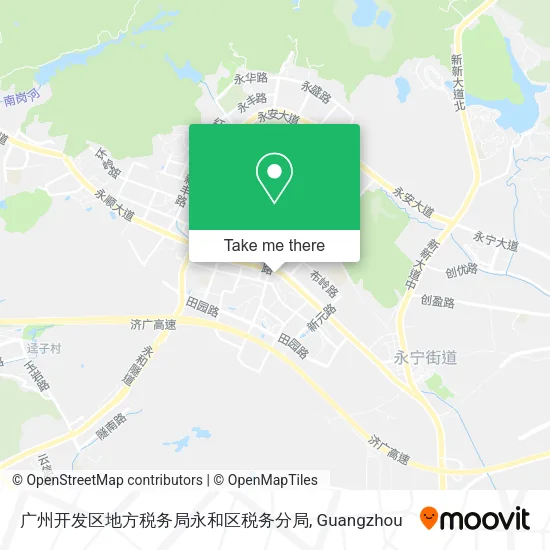 广州开发区地方税务局永和区税务分局 map