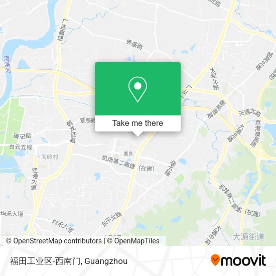 福田工业区-西南门 map