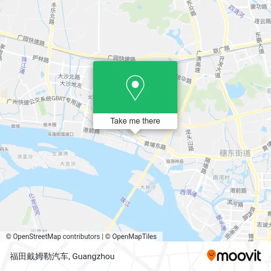 福田戴姆勒汽车 map