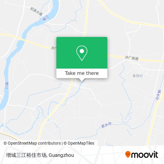 增城三江裕佳市场 map