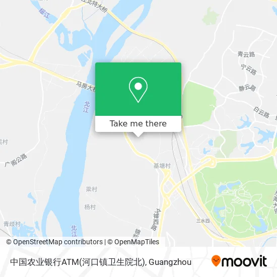 中国农业银行ATM(河口镇卫生院北) map