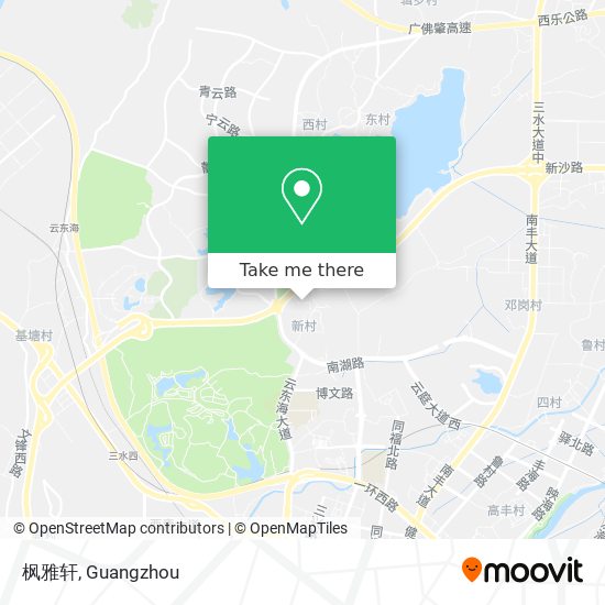 枫雅轩 map