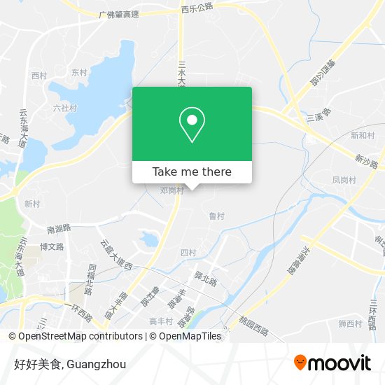 好好美食 map