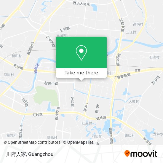 川府人家 map