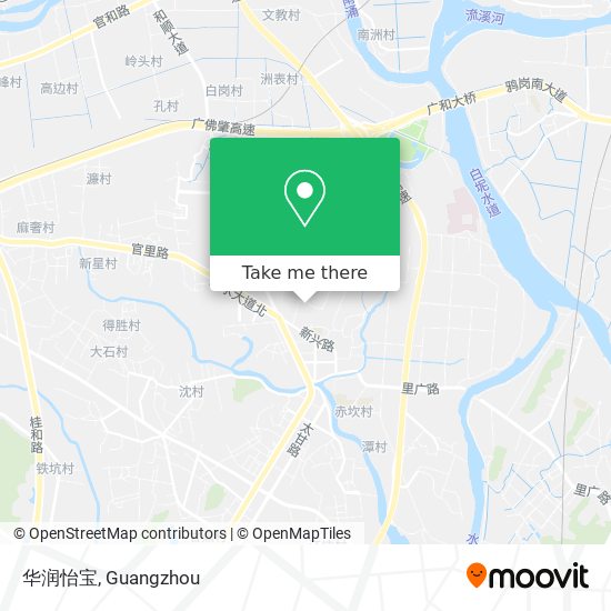 华润怡宝 map