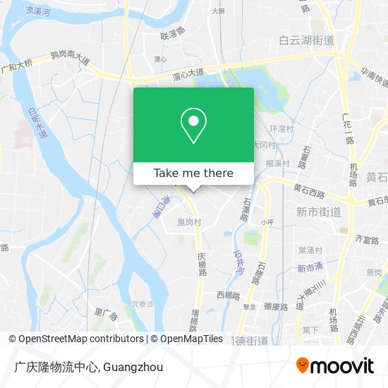 广庆隆物流中心 map