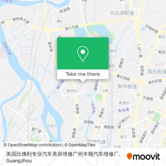 美国比佛利专业汽车美容维修广州丰顺汽车维修厂 map