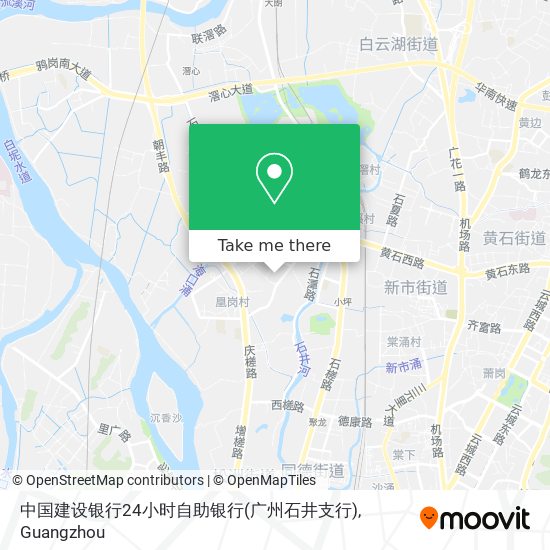 中国建设银行24小时自助银行(广州石井支行) map