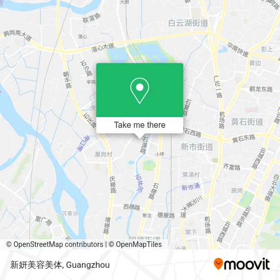 新妍美容美体 map