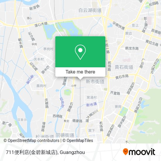 711便利店(金碧新城店) map