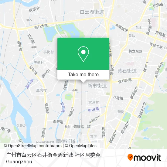 广州市白云区石井街金碧新城-社区居委会 map