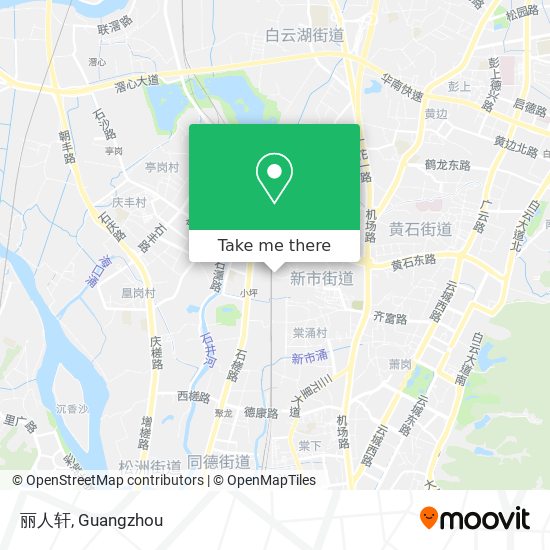 丽人轩 map