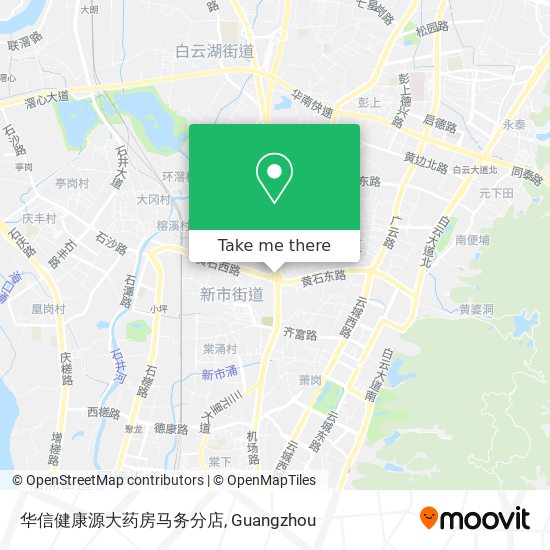 华信健康源大药房马务分店 map