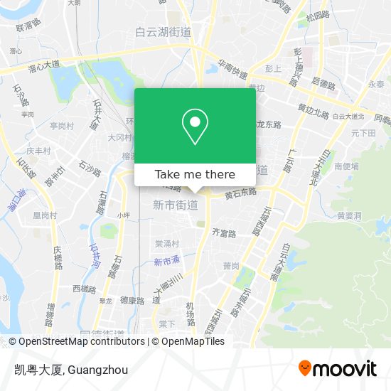 凯粤大厦 map